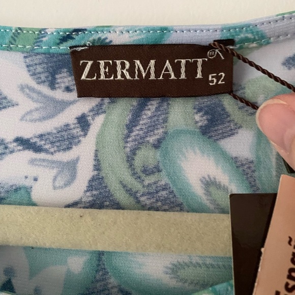 Zermatt Floral Short Sleeve Dress Woman’s Dress Size XL - Picture 5 of 9